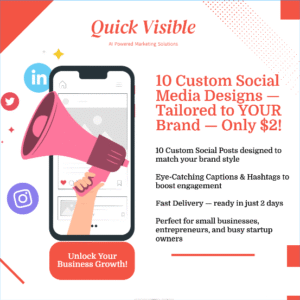 Quick Visible social media content plan